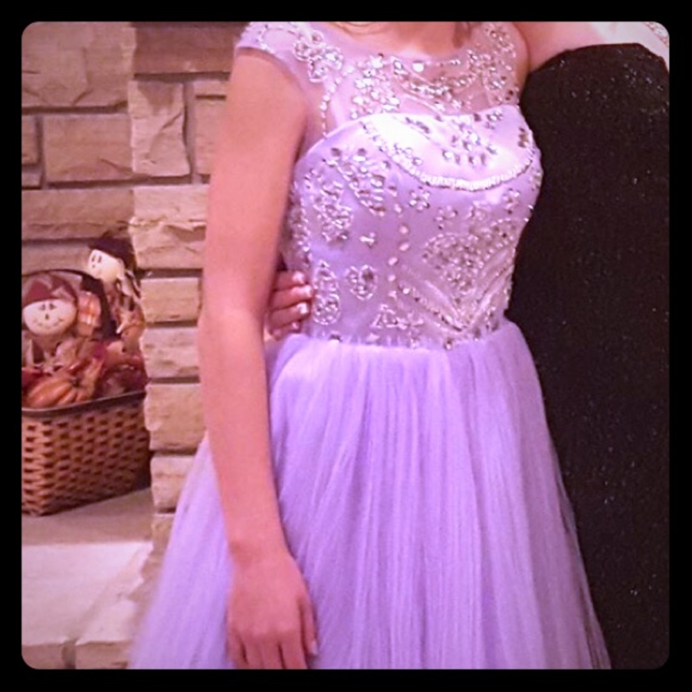 Lavender Homecoming dress
